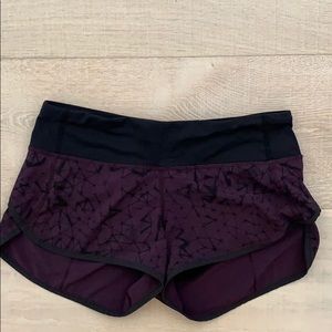 Lululemon running shorts